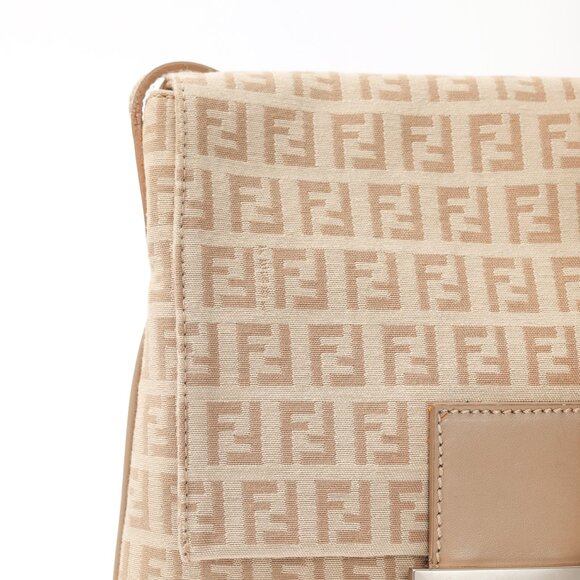 Fendi Beige Tortora & Pietra Zucchino Piatta Crossbody - Picture 8 of 14